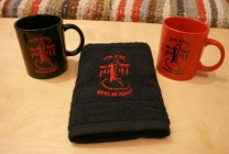 Mugs and Towel